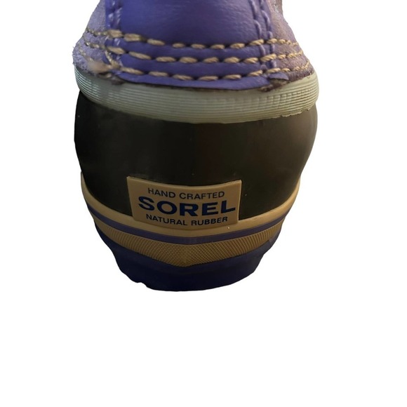 Sorel Purple Joan of Arctic Boots w/Faux Fur Trim - Picture 8 of 12